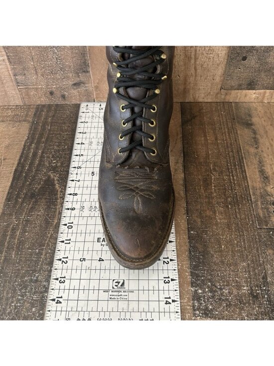 Whites Hathorn Vintage Kiltie Logger Packer Plain Toe Boots Mens 13 B main image 7